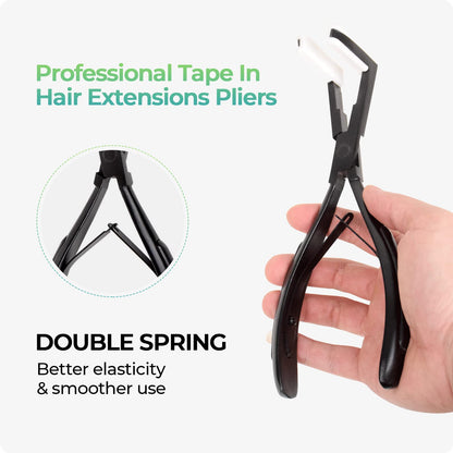 Tape in Hair Extensions Pliers Kit, Black Color