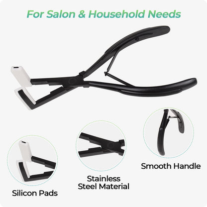 Tape in Hair Extensions Pliers Kit, Black Color